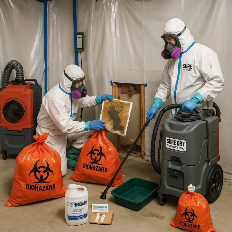 Contaminated Water Handling Protocols process in McLennan County, TX