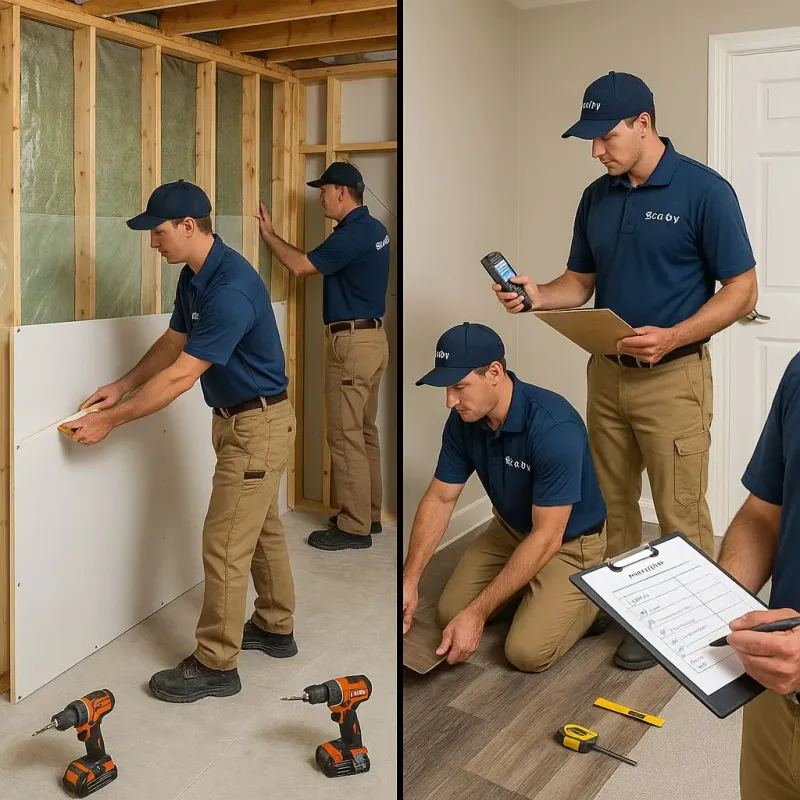 Repairs and Reconstruction process in McLennan County, TX