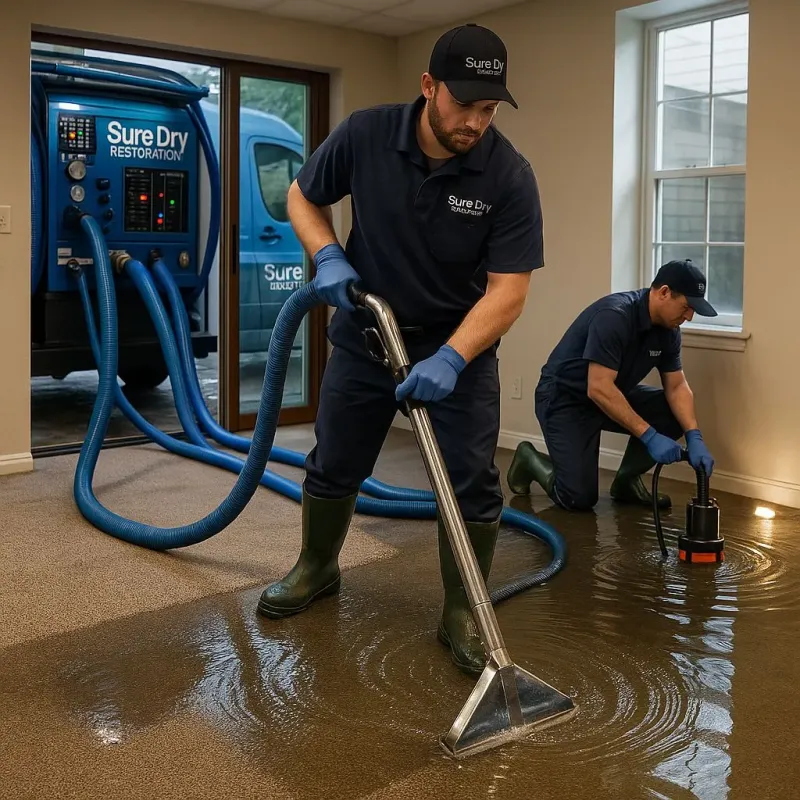 Water Extraction and Removal process in McLennan County, TX